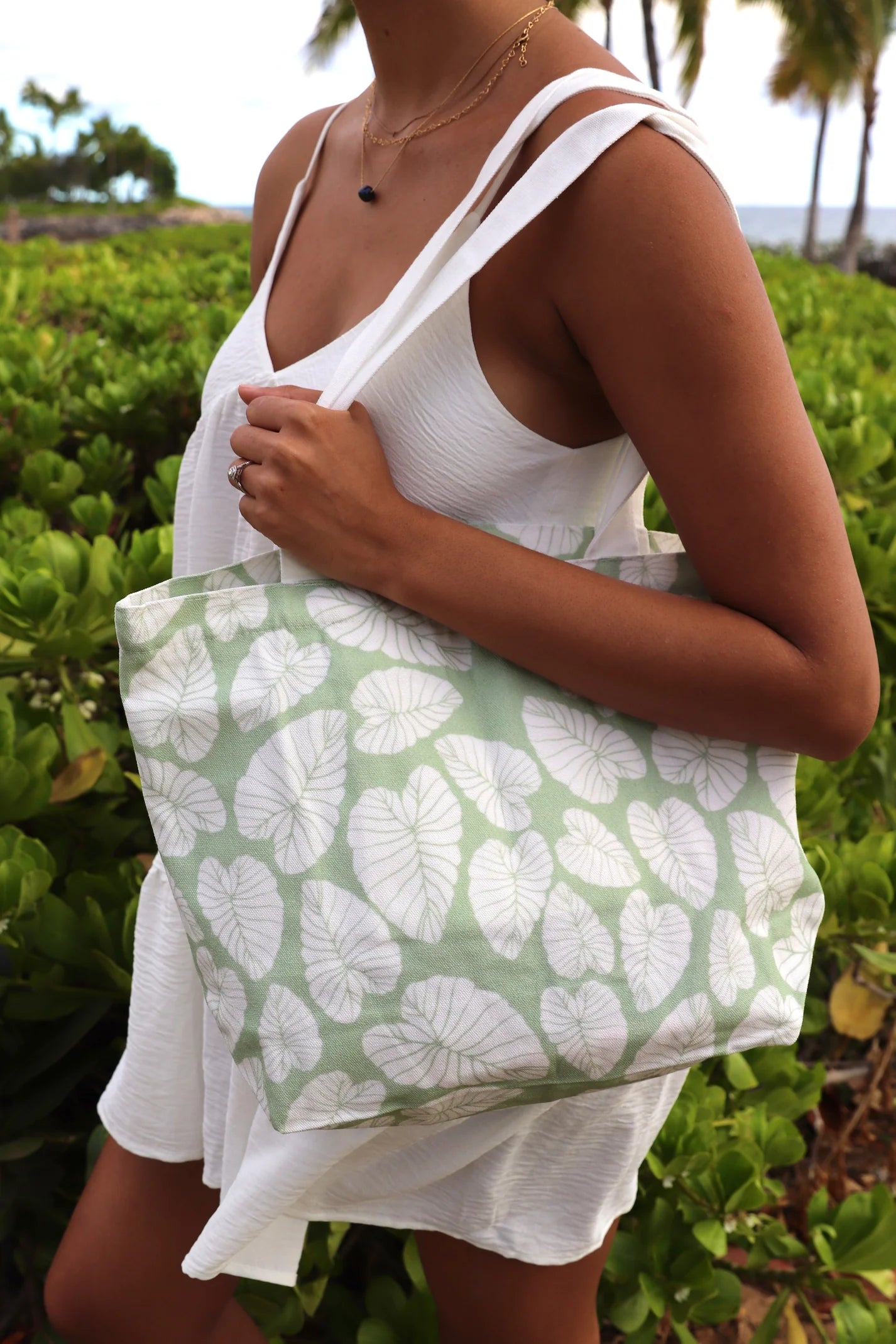 Kalena Co Canvas Zipper Tote