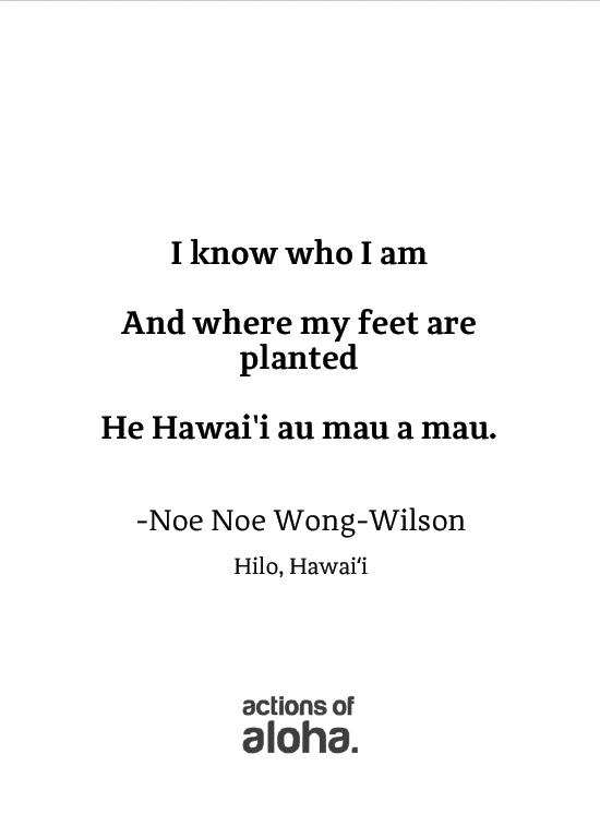 Aloha Affirmation Card Deck