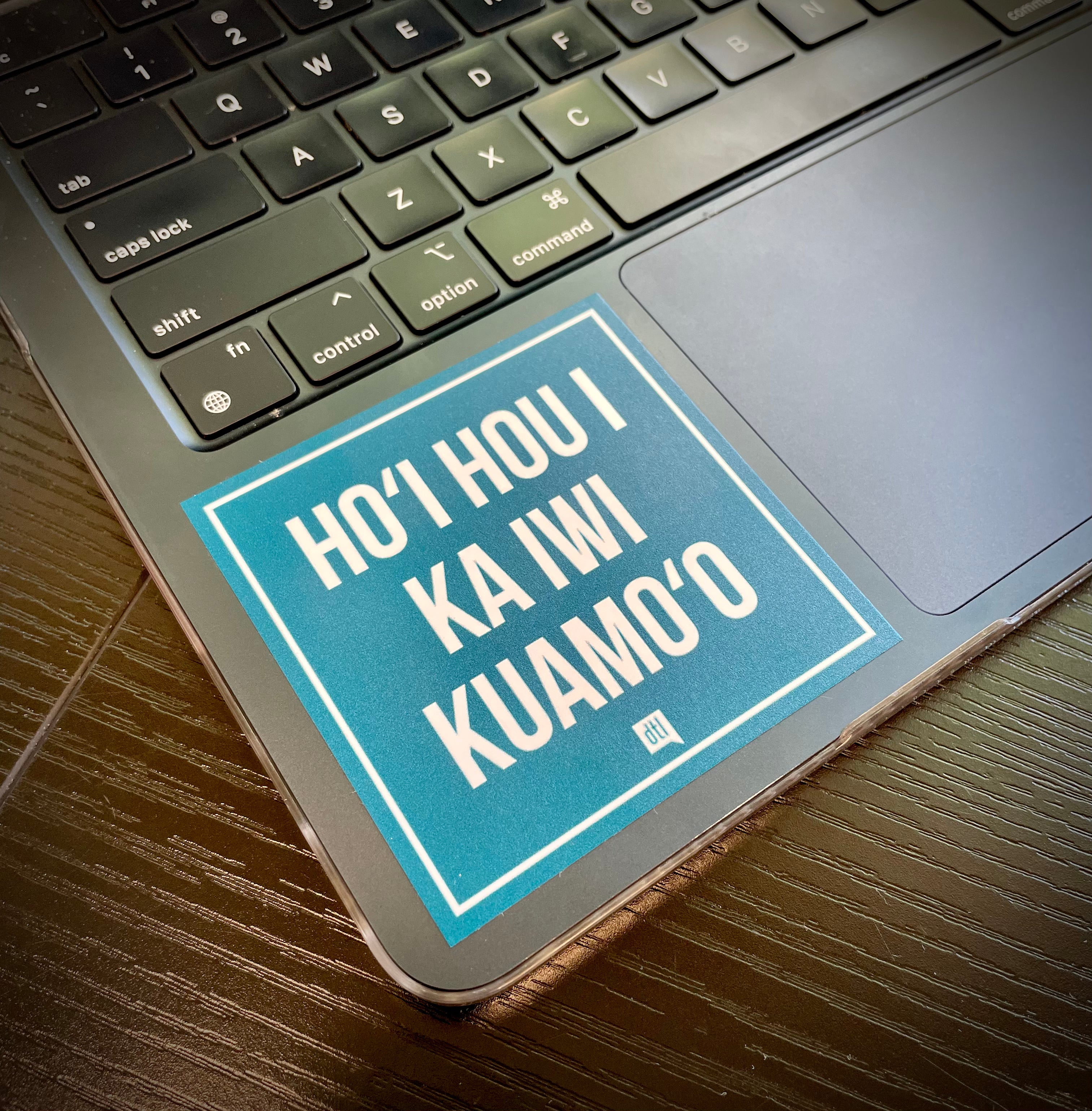 Hoʻi Hou I Ka Iwi Kuamoʻo Sticker