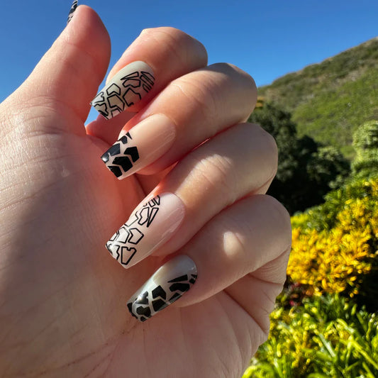 ʻIwi Nails - Hebrew Cone Press On